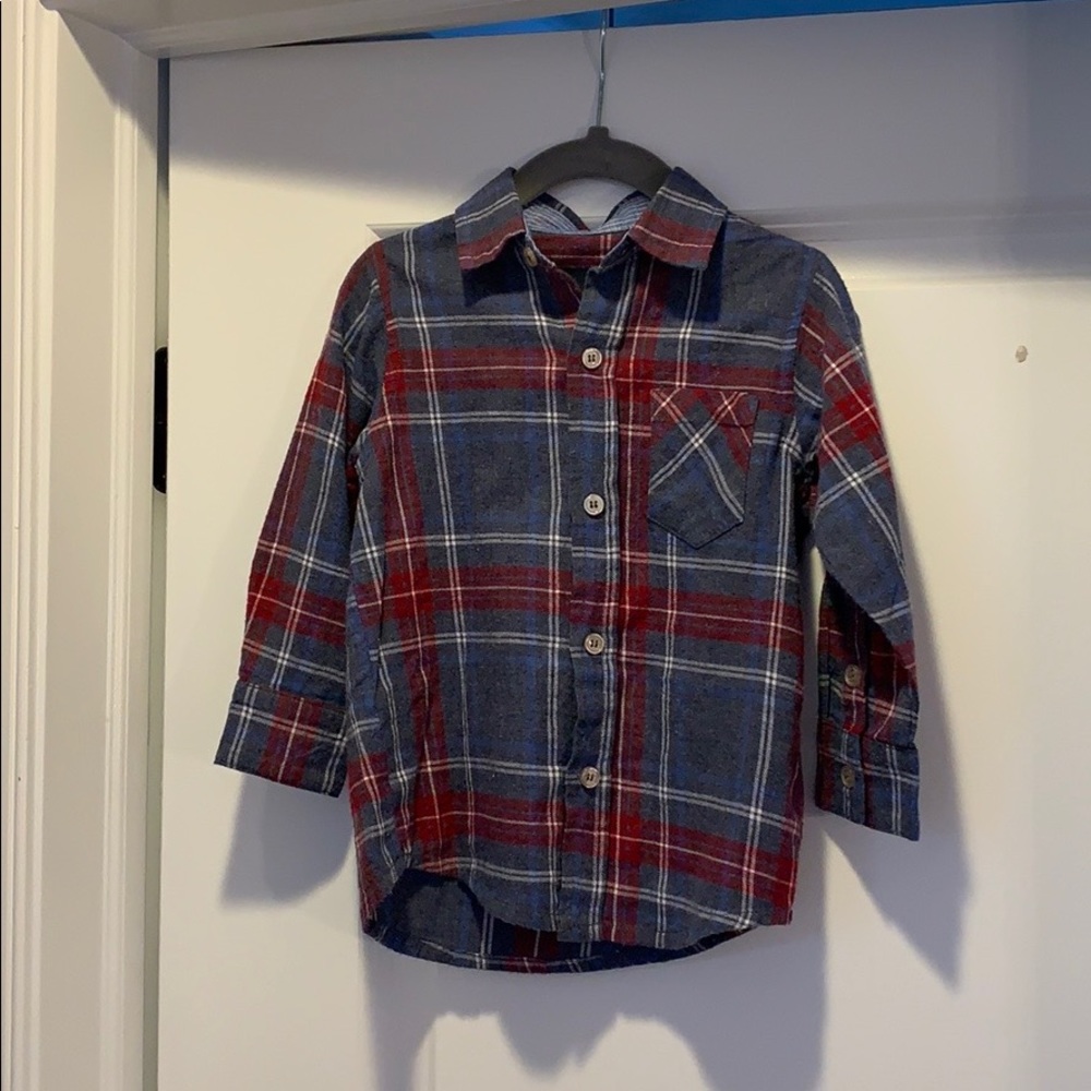 Toobydoo toddler button down shirt